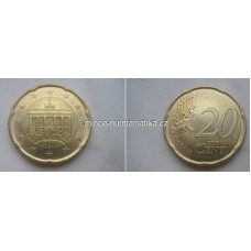 20 Eurocent 2011 D Německo